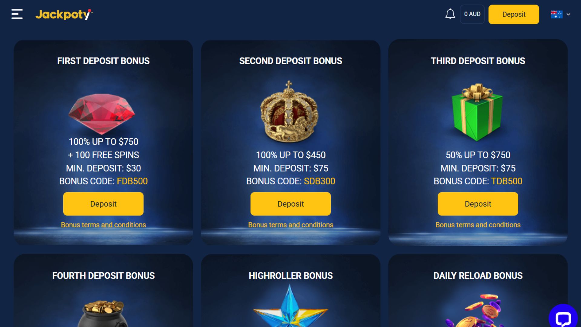 Jackpoty promos